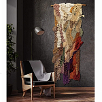 Тканый вручную абстрактный гобелен Коралловый риф Coral reef варинант исполнения - 3 | Loft Concept в Твери