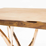 Обеденный стол прямоугольный с фигурными ножками G-table варинант исполнения - 1 | Loft Concept в Твери