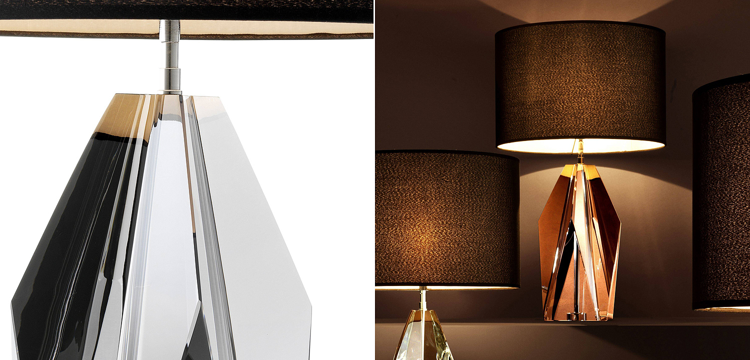 Настольная лампа Eichholtz Table Lamp Setai Smoke Настольная лампа Eichholtz Table Lamp Setai Smoke - Loft-Concept в Твери