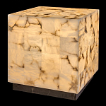 Торшер прямоугольный из натурального камня Calcite Geometry варинант исполнения - 1 | Loft Concept в Твери