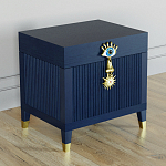 Сундук Eye Elsa Dreams Blue варинант исполнения - 1 | Loft Concept в Твери