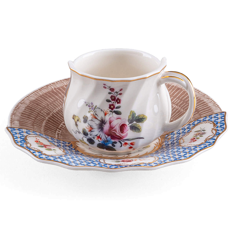 Кофейная пара Seletti Djenne Белый Мульти Кофейная пара Seletti Djenne Белый Мульти в Твери | Loft Concept