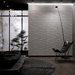 Гипсовая 3D панель с принтографией PM-33 варинант исполнения - 1 | Loft Concept в Твери