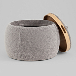 Пуф-трансформер Люкке с крышкой серый варинант исполнения - 5 | Loft Concept в Твери