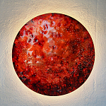 Светильник настенный «Красная Планета» варинант исполнения - 2 | Loft Concept в Твери