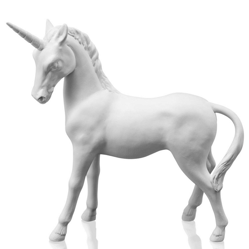 Статуэтка Unicorn Bisc. Белый Статуэтка Unicorn Bisc. Белый в Твери | Loft Concept