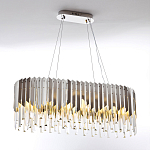 Большая многоярусная люстра Iroh Future Хром варинант исполнения - 4 | Loft Concept в Твери