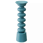 Подсвечник фигурный голубой Bright Accent 33 см варинант исполнения - 1 | Loft Concept в Твери