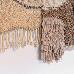 Тканый вручную монументальный настенный гобелен Earth Flow варинант исполнения - 3 | Loft Concept в Твери