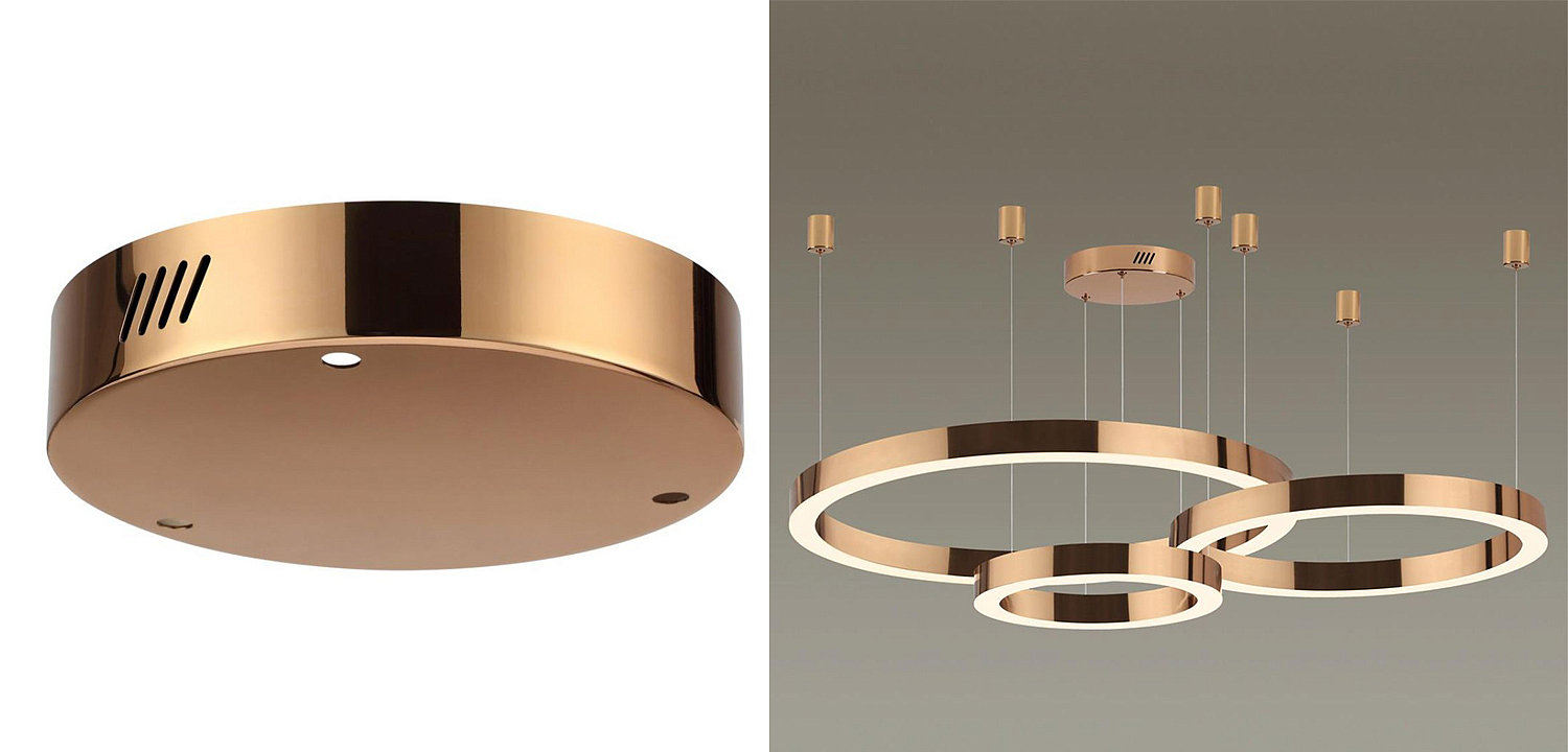 Основание для светильника Ring Horizontal Bronze 20 Основание для светильника Ring Horizontal Bronze 20 - Loft-Concept в Твери