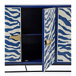 Буфет в гостиную с инкрустацией Bone Inlay Deco Sideboard - Orleans ZEBRA варинант исполнения - 2 | Loft Concept в Твери