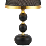 Настольная лампа с абажуром Altera Lampshade Black Gold Table Lamp варинант исполнения - 3 | Loft Concept в Твери