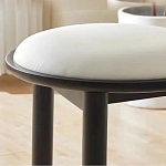 Дизайнерский стул из массива дерева с круглой спинкой Infinitude варинант исполнения - 2 | Loft Concept в Твери