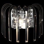 Бра цвета никель с изогнутыми хрустальными элементами Radiant Ribbons варинант исполнения - 3 | Loft Concept в Твери