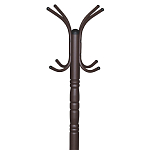 Вешалка напольная коричневая с 4-мя металлическими крючками Noble Branches варинант исполнения - 2 | Loft Concept в Твери