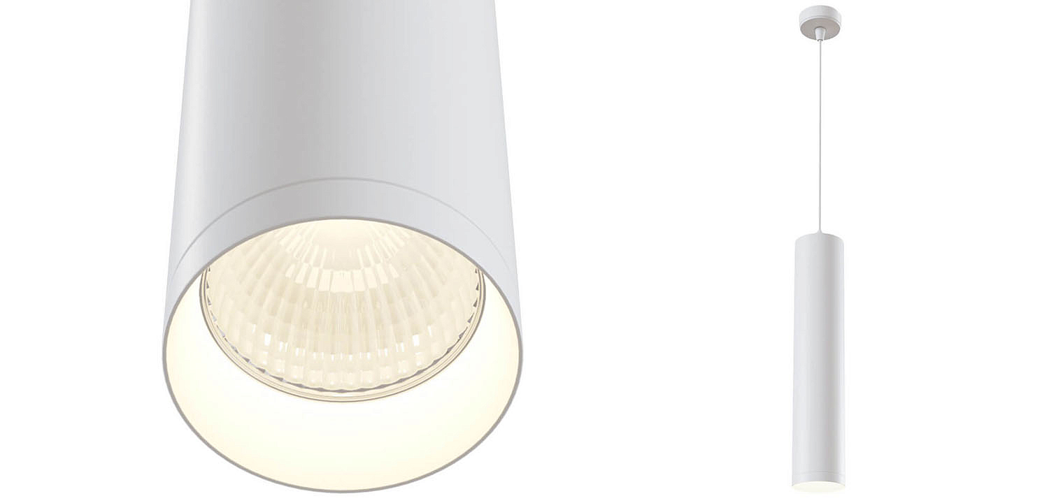 Подвесной светильник Trumpet tube white 30 - Loft-Concept в Твери