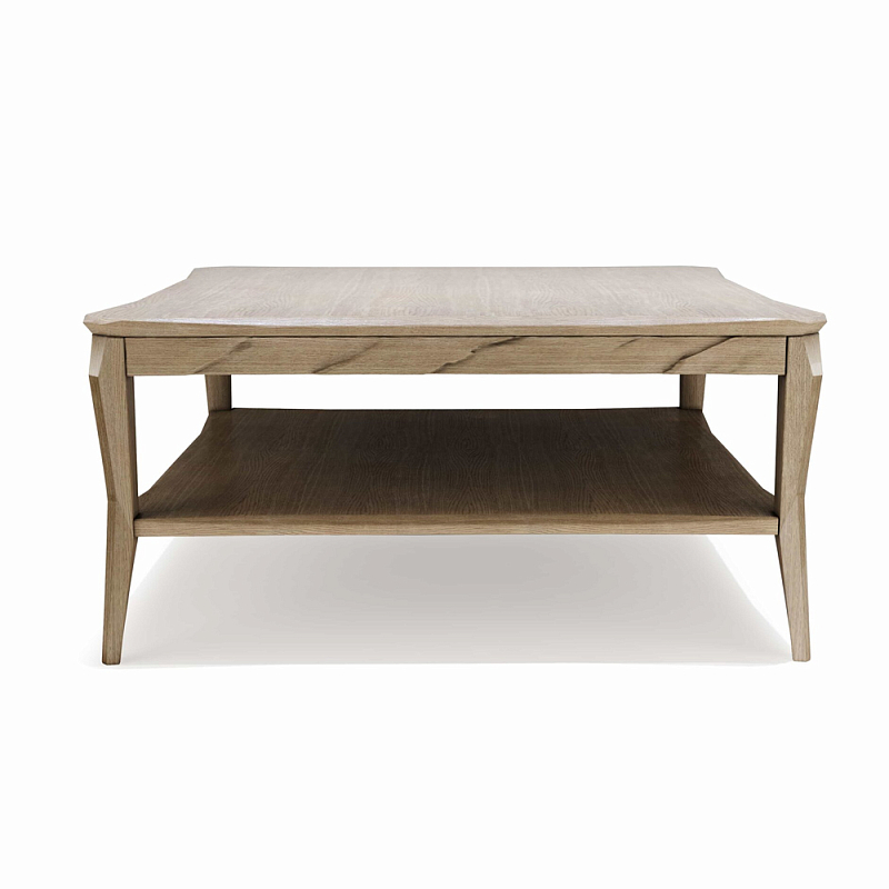 Стол журнальный с полкой для хранения Tasteful Furniture Светлый дуб Коричневый Стол журнальный с полкой для хранения Tasteful Furniture Светлый дуб Коричневый в Твери | Loft Concept