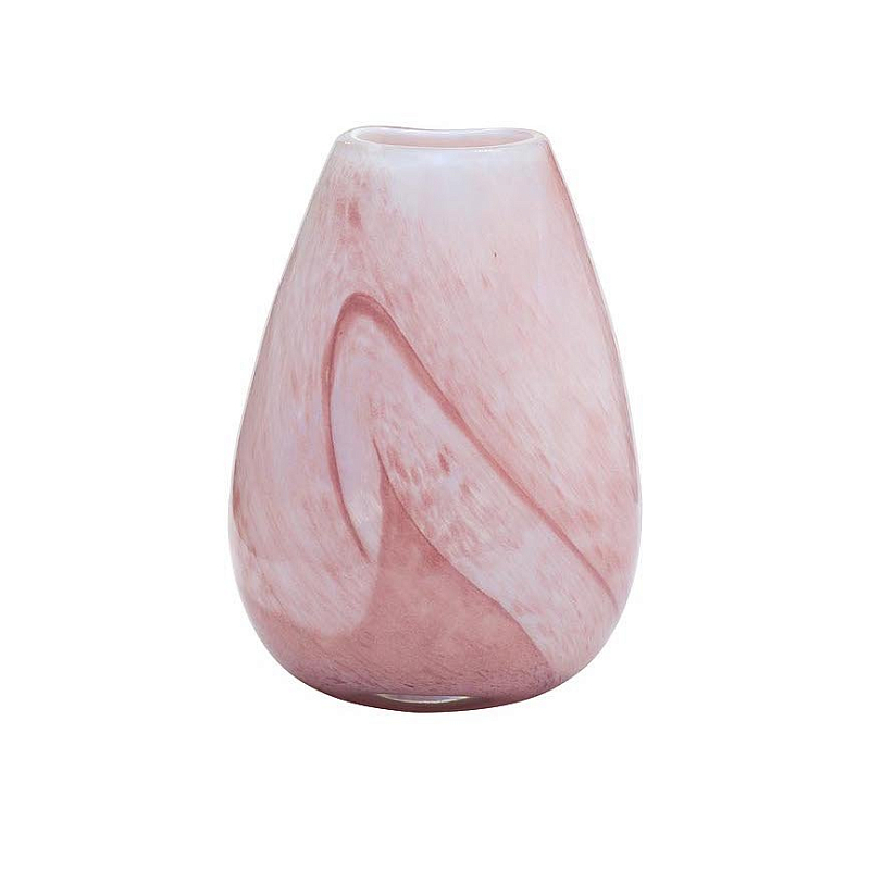 Ваза Pink Milk Mini Белый Розовый пастельный Ваза Pink Milk Mini Белый Розовый пастельный в Твери | Loft Concept