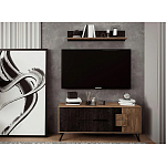 Полка навесная открытая Stone Effect варинант исполнения - 2 | Loft Concept в Твери