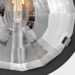 Бра округлой формы с многогранным стеклянным плафоном Hinkley варинант исполнения - 4 | Loft Concept в Твери