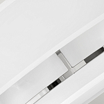 Потолочный светильник с двухслойным белым текстильным абажуром Hinkley варинант исполнения - 12 | Loft Concept в Твери