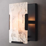 Бра прямоугольное с мраморным плафоном Calling to Shine варинант исполнения - 1 | Loft Concept в Твери