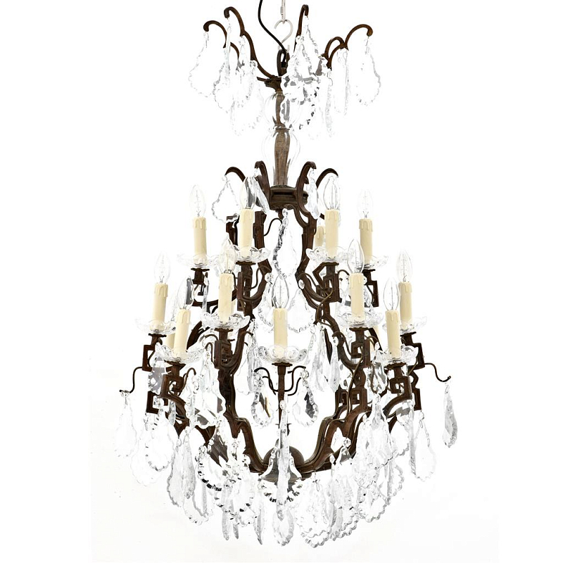 Люстра Luster Chateau de Chatillon Латунь Прозрачный (Transparent) в Твери | Loft Concept 