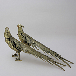 Статуэтка бронзовая пара Фазаны Bronze Birds варинант исполнения - 2 | Loft Concept в Твери