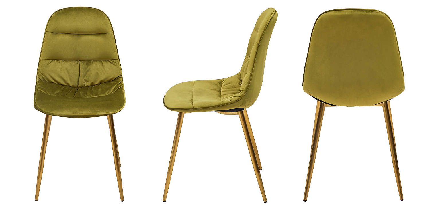Стул Grace Velvet Olive Green Оливковый Стул Grace Velvet Olive Green Оливковый - Loft-Concept в Твери