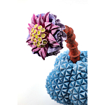 Статуэтка тропический фрукт Pandora Tropical Fruit Blue Pink Lilac Flower варинант исполнения - 1 | Loft Concept в Твери