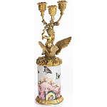 Фарфоровый подсвечник Лебедь с ангелом Asse варинант исполнения - 4 | Loft Concept в Твери