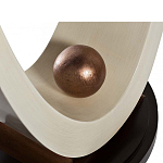 Консоль на полукруглой основе Stylish Pearl варинант исполнения - 3 | Loft Concept в Твери