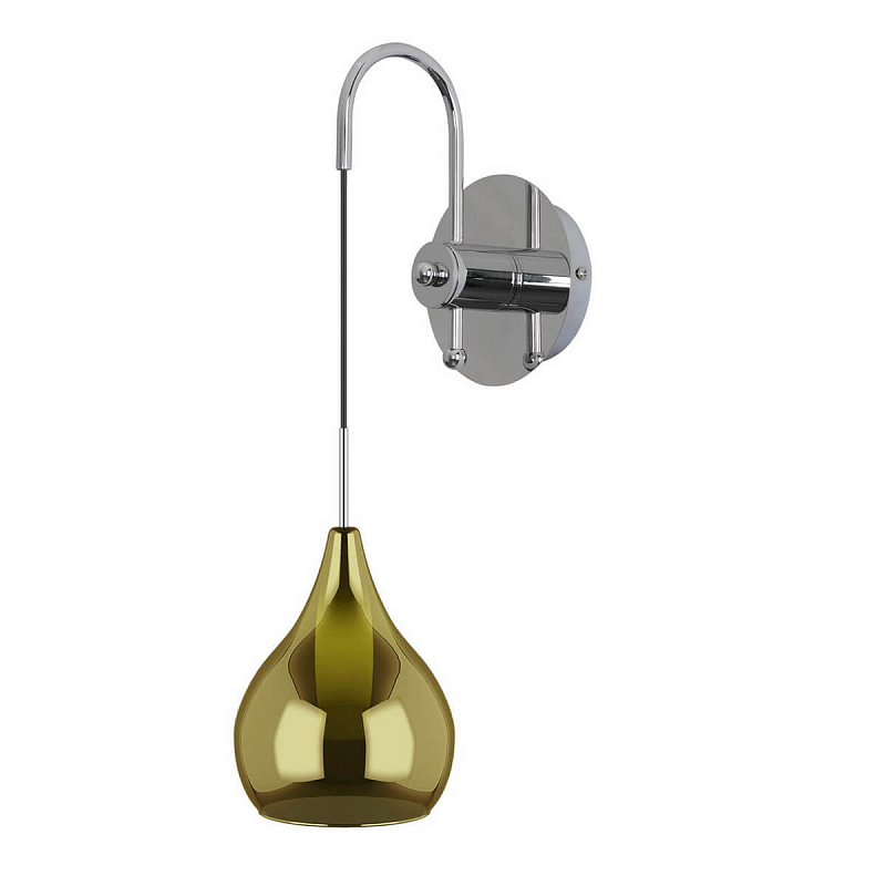 Бра Candiano Olive Sconces Оливковый Хром Бра Candiano Olive Sconces Оливковый Хром в Твери | Loft Concept
