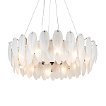 Люстра Mont Saint-Michel Золотая с Рельефным Стеклом варинант исполнения - 2 | Loft Concept в Твери