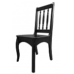 Стул черный из массива березы без подлокотников Vintage варинант исполнения - 2 | Loft Concept в Твери