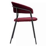 Стул мягкий с бархатистой велюровой спинкой и сиденьем Wine Chair варинант исполнения - 2 | Loft Concept в Твери