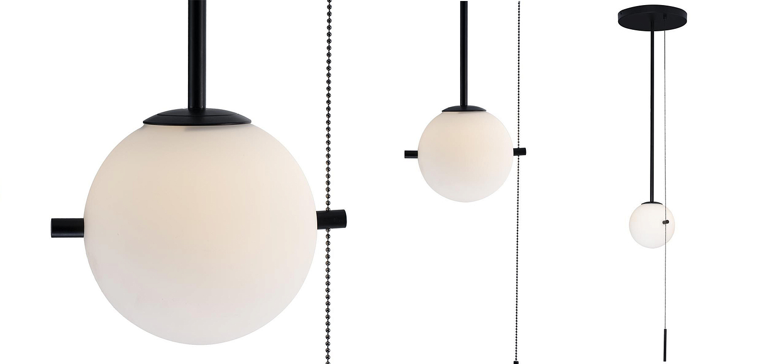 Подвесной светильник Alston black Подвесной светильник Alston black - Loft-Concept в Твери