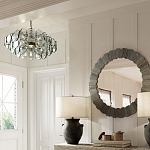 Люстра с каскадом из круглых стеклянных дисков Small Round Sequins варинант исполнения - 4 | Loft Concept в Твери