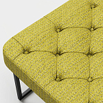 Мебельная ткань Шенилл горчичный цвет 142 см T4-62 варинант исполнения - 6 | Loft Concept в Твери