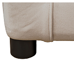 Диван двухместный раскладной светло-серый с кантом Pride варинант исполнения - 7 | Loft Concept в Твери