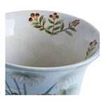 Ваза из фарфора с бронзовыми элементами Tropical Garden варинант исполнения - 4 | Loft Concept в Твери