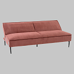 Диван современный вельветовый прямой Worcester Коралл варинант исполнения - 4 | Loft Concept в Твери