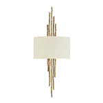 Бра с белым абажуром и элементами в виде натуральных веток Hinkley варинант исполнения - 1 | Loft Concept в Твери