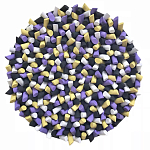 Панно «Цветение виолы» варинант исполнения - 1 | Loft Concept в Твери