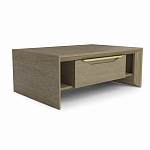 Стол журнальный с ящиками и открытыми полками Flowchart варинант исполнения - 1 | Loft Concept в Твери