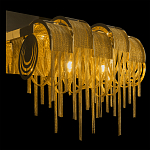 Бра с металлическими дугами и цепочками 33 см Atlantis Chain варинант исполнения - 8 | Loft Concept в Твери