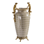 Ваза из фарфора декорированная ручками в виде девушек Paradise Maiden варинант исполнения - 1 | Loft Concept в Твери