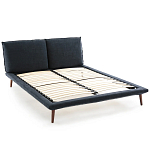 Двуспальная кровать с мягким изголовьем Daniel Bed варинант исполнения - 5 | Loft Concept в Твери