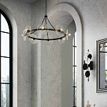 Бра светодиодное из черно-белых дисков Contrast Sample варинант исполнения - 6 | Loft Concept в Твери