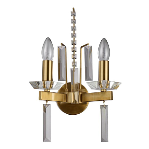 Бра Vivien Crystal Brass Wall Lamp